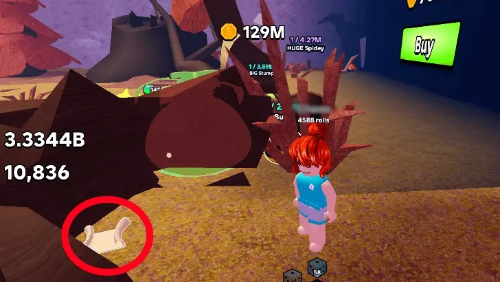 Redwood Forest recipe location screenshot for SlimeSlimeSlime in Slime RNG