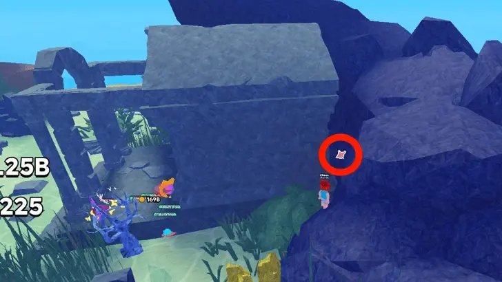 Atlantis recipe location screenshot for Sunny in Slime RNG