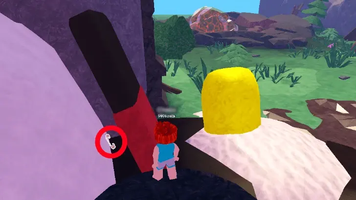 Candyland recipe location screenshot for Puffy in Slime RNG